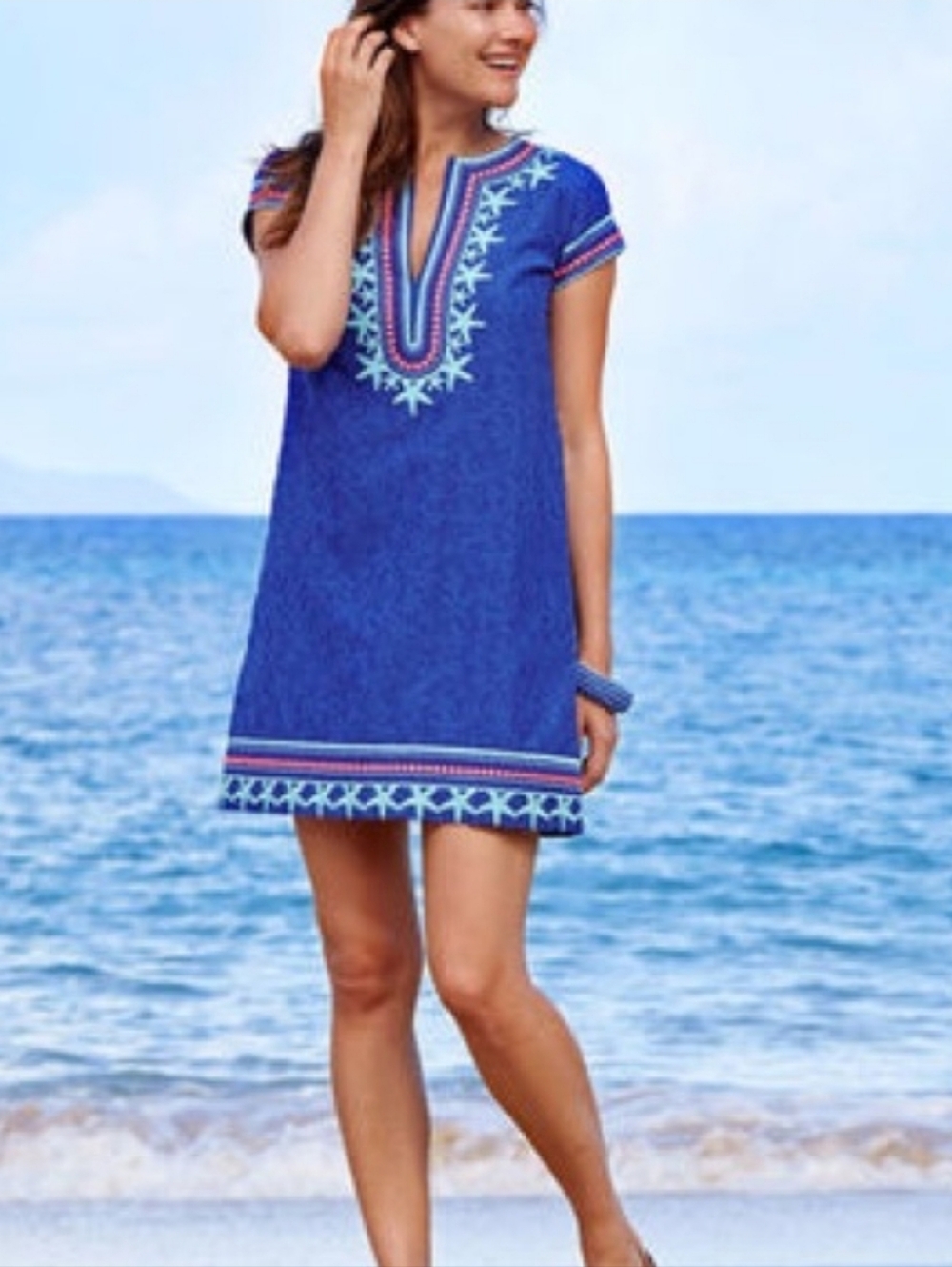 Vineyard Vines Starfish Tunic Minidress